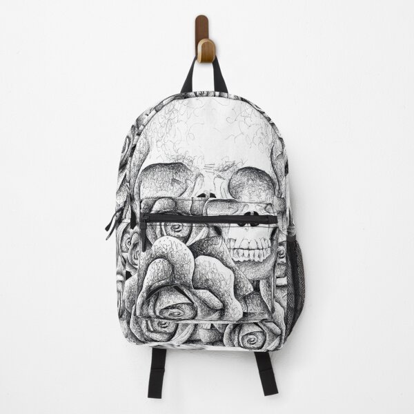 Item preview, Skulls and Roses designed and sold by Flower Magic .