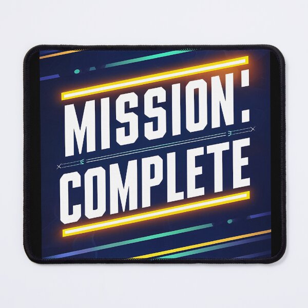 Item preview, Mission Complete: Brushstrokes of Triumph in the Artistic Odyssey 1 designed and sold by Jonathan  Gillette.