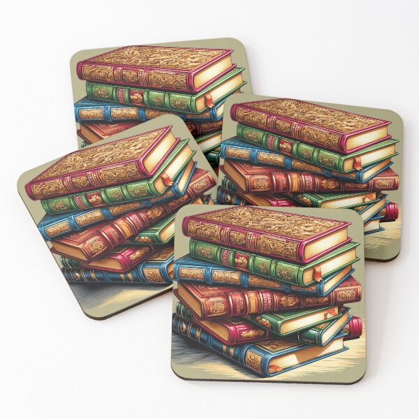 Item preview, Stack of Vintage Books designed and sold by Markerinx.