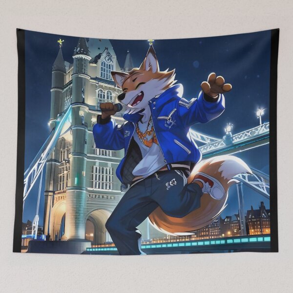 Item preview, Rapper Fox at the Tower of London designed and sold by Artbellachi.
