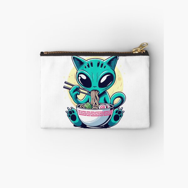 Item preview, Alien Cat Eat Ramen designed and sold by Designowner.