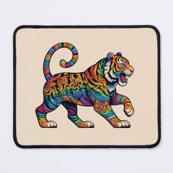 Item preview, Rainbow Tiger designed and sold by Myra365Art.