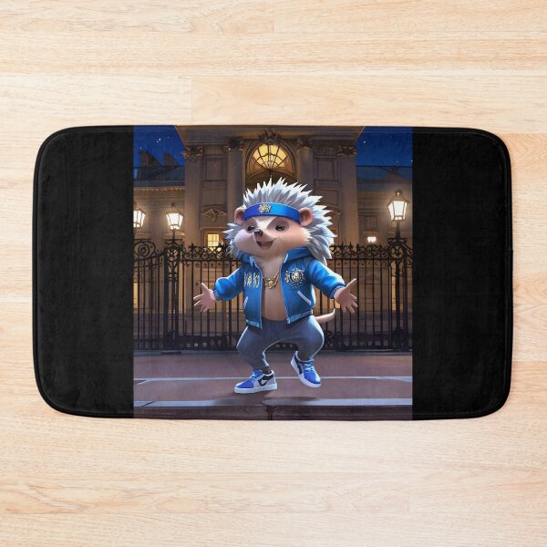 Item preview, Rapper hedgehog in London designed and sold by Artbellachi.