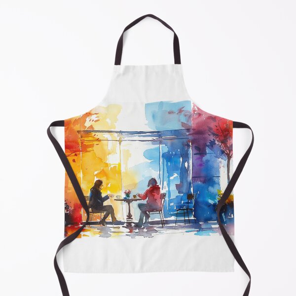 Item preview, New Yorkers Enjoy Morning Coffee designed and sold by Mr-whiteBG.