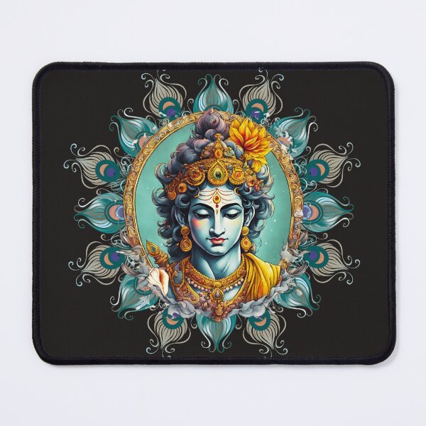 Item preview, Lord Krishna Hindu Deity  designed and sold by Amandajoy333.