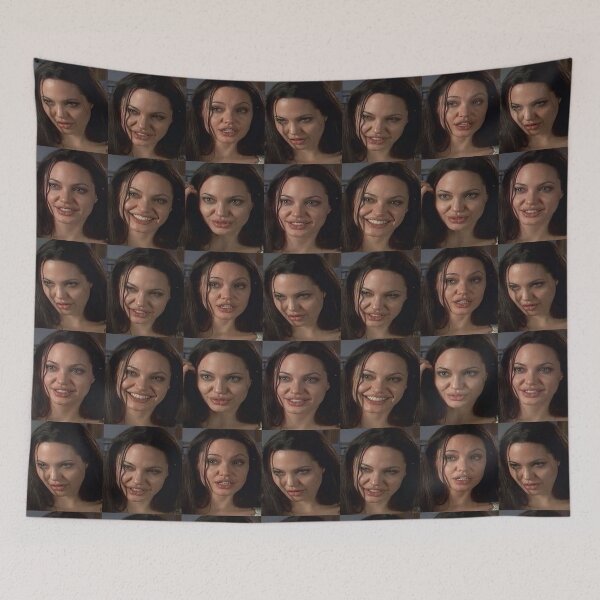 Item preview, angelina jolie poster designed and sold by spoiledbratz.