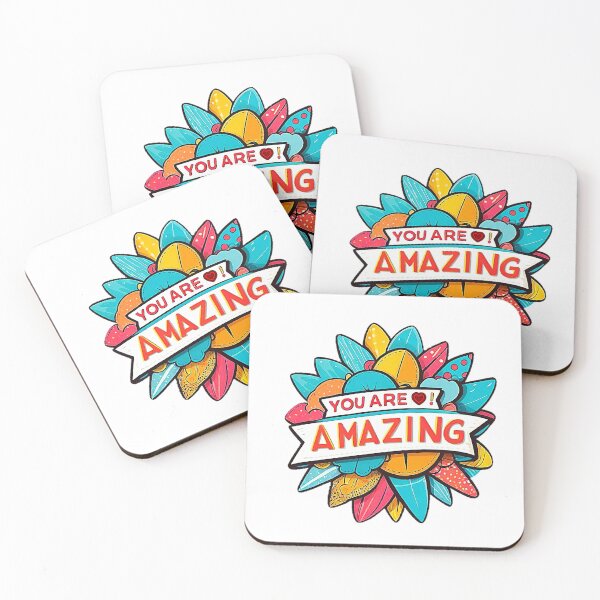 Item preview, You Are Amazing multicolor banner motivational. designed and sold by Giulivo Store Graphic.