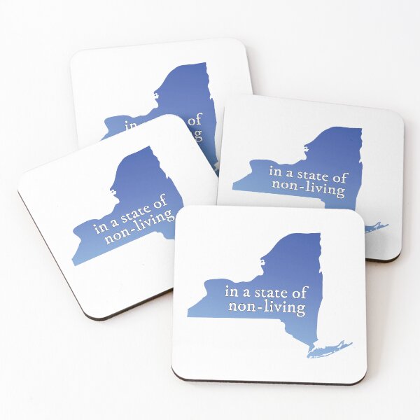 Item preview, new york state of non-living designed and sold by gwubyzantine.