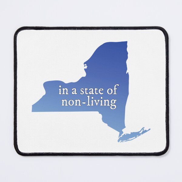 Item preview, new york state of non-living designed and sold by gwubyzantine.