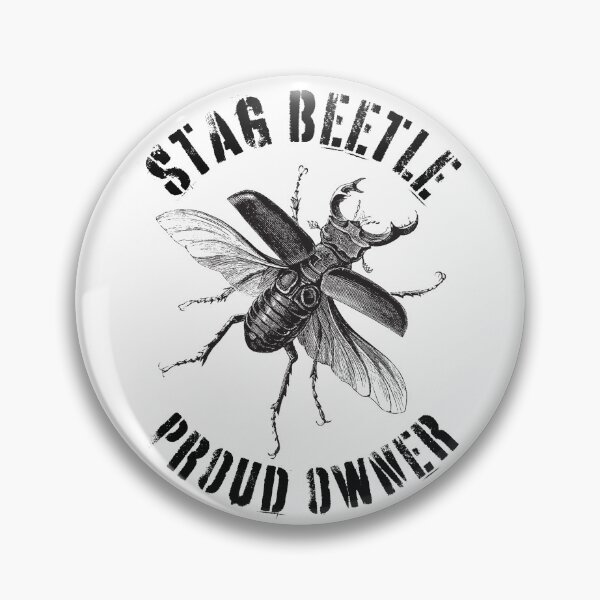 Item preview, Stag Beetle Proud Owner designed and sold by SleepingFoxy.