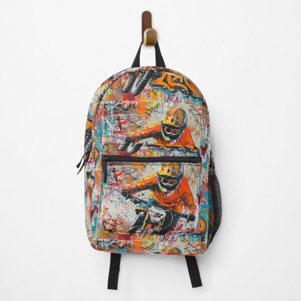 Item preview, Concrete Cruising: A mountain biker in a graffiti vibe designed and sold by UnrealMTB.