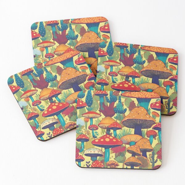Item preview, Happy mushrooms  designed and sold by psicodeliabardo.