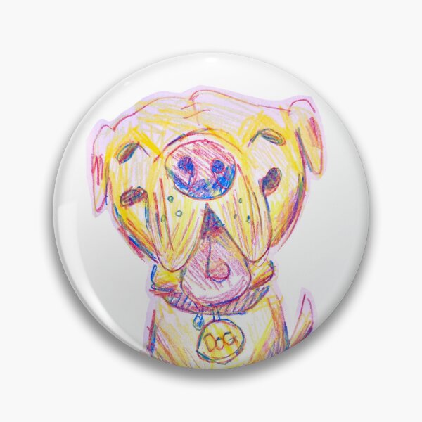 Item preview, crayola dog designed and sold by CATAC0L.