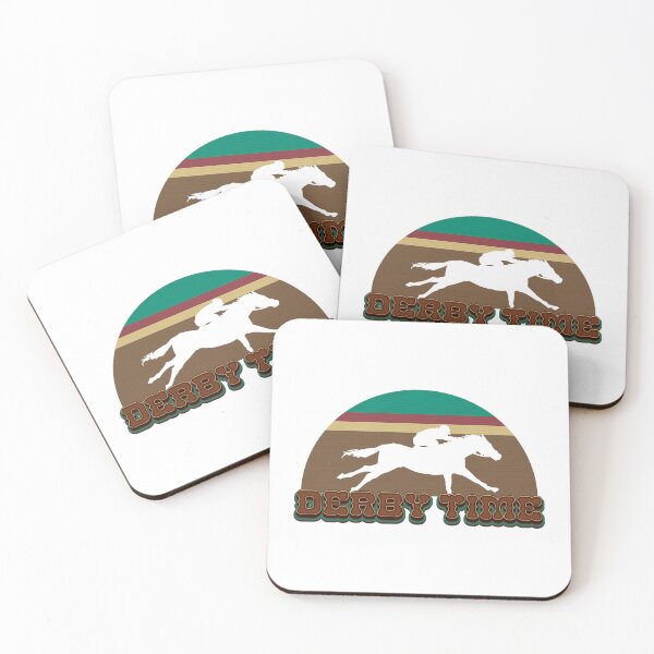 Item preview, Retro Derby Time - Horse Racing designed and sold by Whimsical  Thinker.