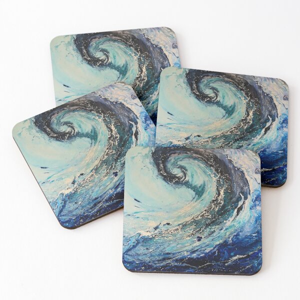 Item preview, Oil Painting For Great Waves designed and sold by QpetStyle.