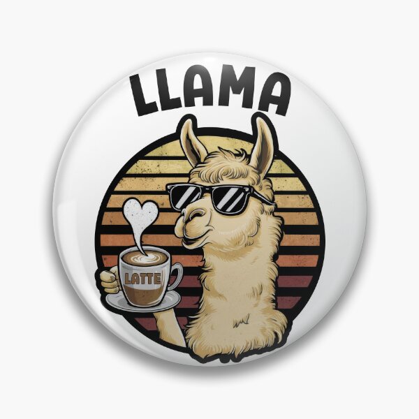 Item preview, Llama Latte, Cute Llama, Funny Coffee Lovers designed and sold by Porcupine Tees ⭐⭐⭐⭐⭐.
