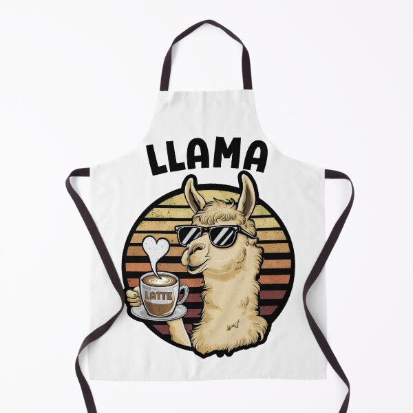 Artikelvorschau, Llama Latte, süßes Lama, lustige Kaffeeliebhaber entworfen und verkauft von Porcupine Tees ⭐⭐⭐⭐⭐.