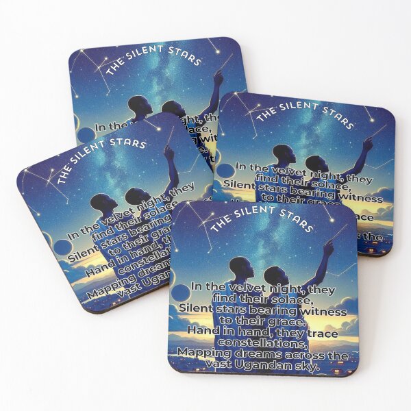 Item preview, Hans Senfuma - Poems by Hans The Silent Stars. Africa Pride 2024. LGBTQ Gay Pride Graphic Design designed and sold by ItsAKinkThing.
