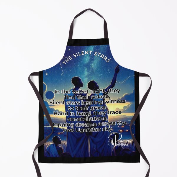 Item preview, Hans Senfuma - Poems by Hans The Silent Stars. Africa Pride 2024. LGBTQ Gay Pride Graphic Design designed and sold by ItsAKinkThing.
