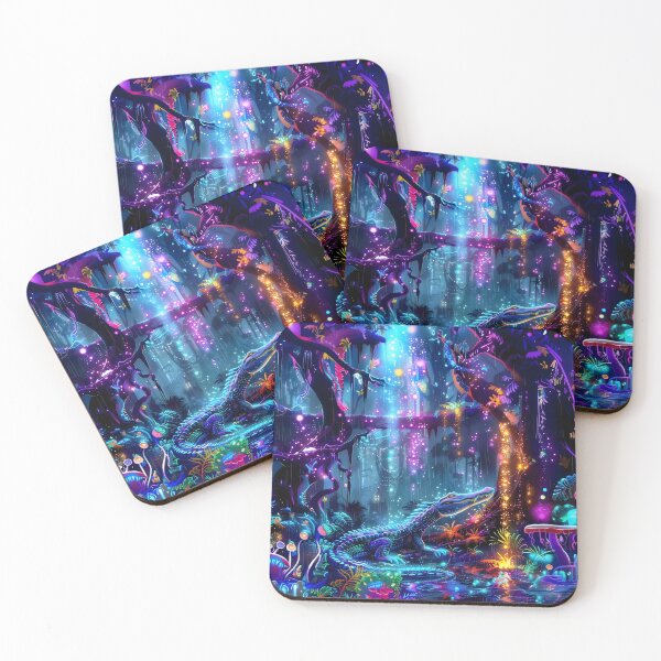 Item preview, The Mystical Swamp Alligator designed and sold by CoolCrazyQuirky.