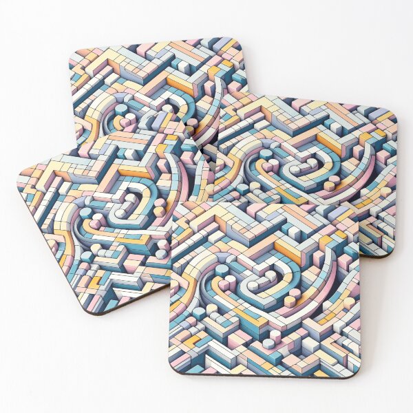 Item preview, Pastel Labyrinth designed and sold by FarBeyound.