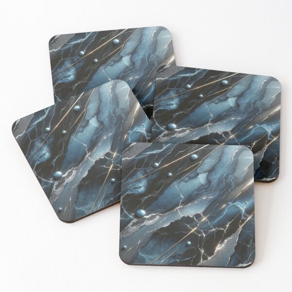 Item preview, Luxurious Marble and Gold Abstract Art Print designed and sold by Suzana Djordjevic.