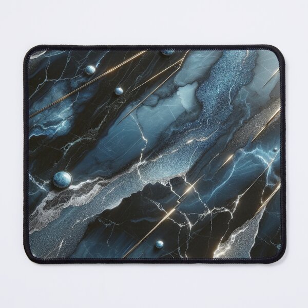 Item preview, Luxurious Marble and Gold Abstract Art Print designed and sold by Suzana Djordjevic.