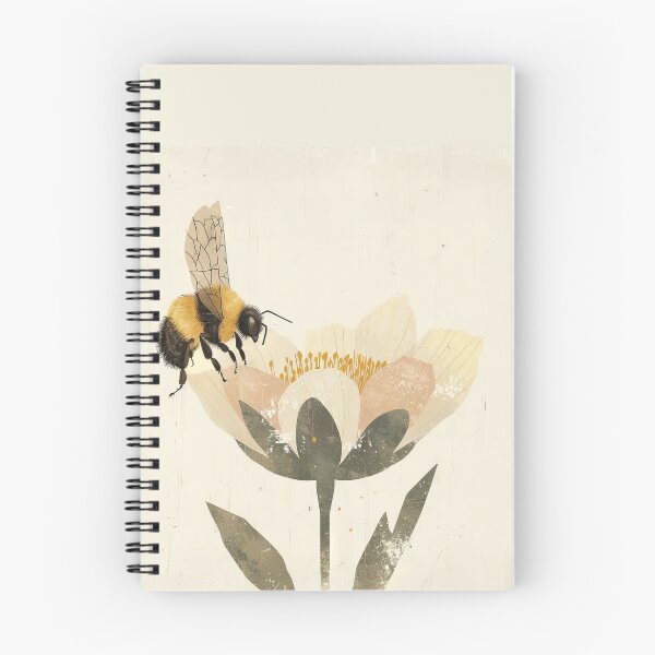 Item preview, Bee's Bliss: Pollination in Progress Illustration designed and sold by Retrocranio.