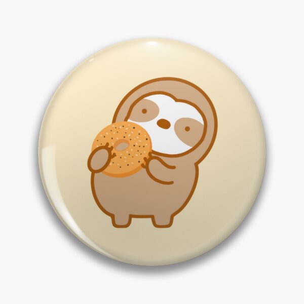 Item preview, Cute Everything Bagel Sloth designed and sold by theslothinme.