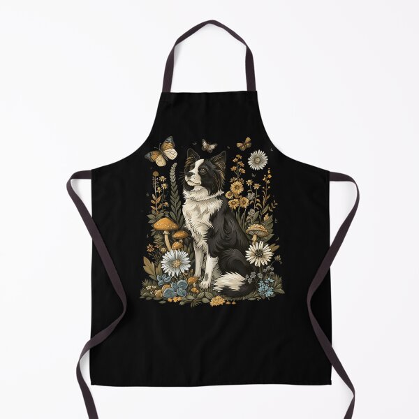 Item preview, Cottagecore Aesthetic Cute Border Collie Sheepdog Farmers designed and sold by Darmoks-Geeks.