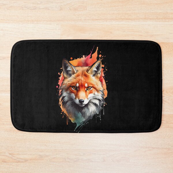 Item preview, Rustic Floral Fox Den - Cozy Woodland Graphic designed and sold by Tee Studio.