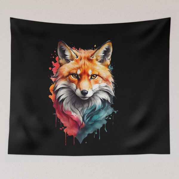 Item preview, Bloomsbury Foxes - Pretty Cottagecore Florals designed and sold by Tee Studio.