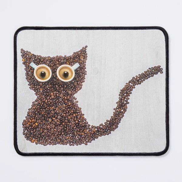 Artikelvorschau, Miau, ich bin eine Kaffeekatze. entworfen und verkauft von Elianne Turennout.
