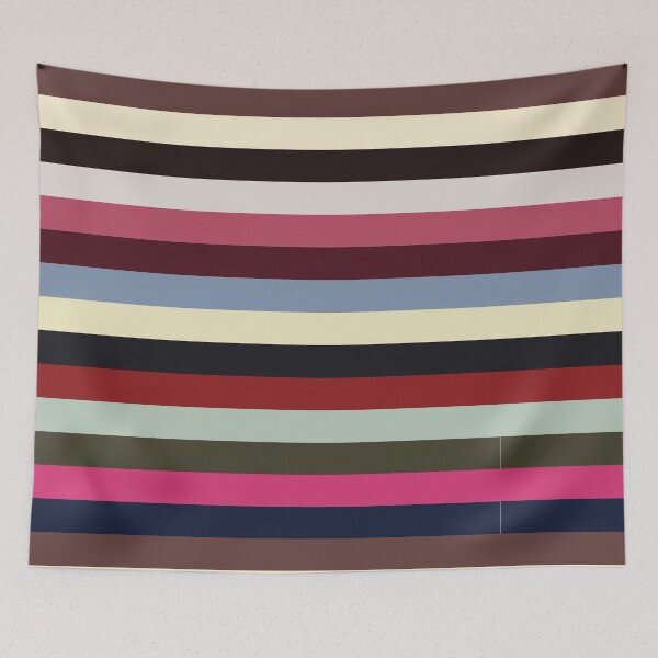 Item preview, Colorful Horizontal Stripes Pattern designed and sold by Nisha Prabhu.