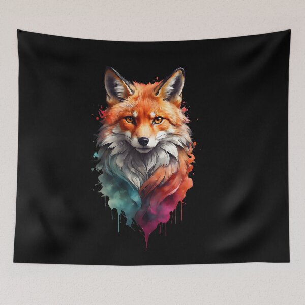Item preview, Sunset Fox Hollow - Warm Cottagecore Botanical designed and sold by Tee Studio.
