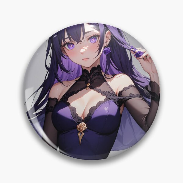 Item preview, My Cute Anime Girl, Midnight Violet designed and sold by iloveanimechibi.