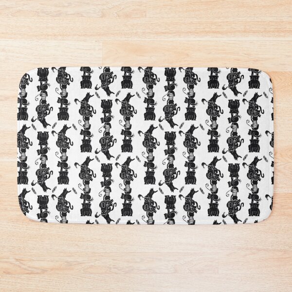 Item preview, Stack Cats (White) by Kerry Beazley designed and sold by Little Trove Studio By Kerry Beazley.