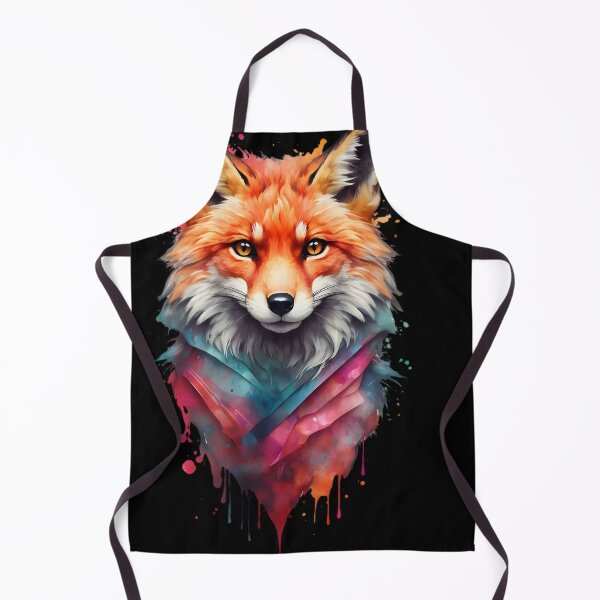 Item preview, The Foxy Gardener - Cute Cottagecore Botanical Print designed and sold by Tee Studio.