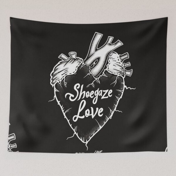 Item preview, Shoegaze Love: Gothic Heart Stitched with Chains designed and sold by Piotrek0001.