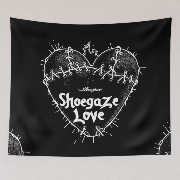 Item preview, Shoegaze Love: Gothic Heart Stitched with Chains designed and sold by Piotrek0001.