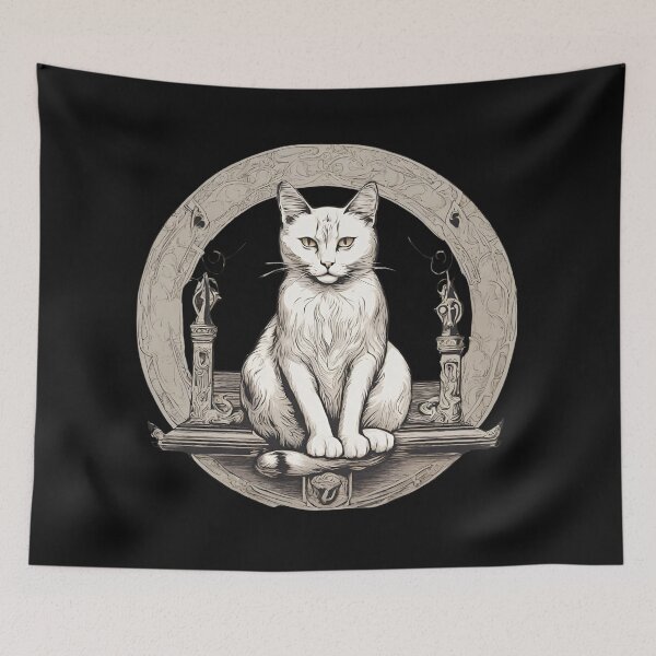 Item preview, symbolism cat art pt3 designed and sold by cloudzer0000.