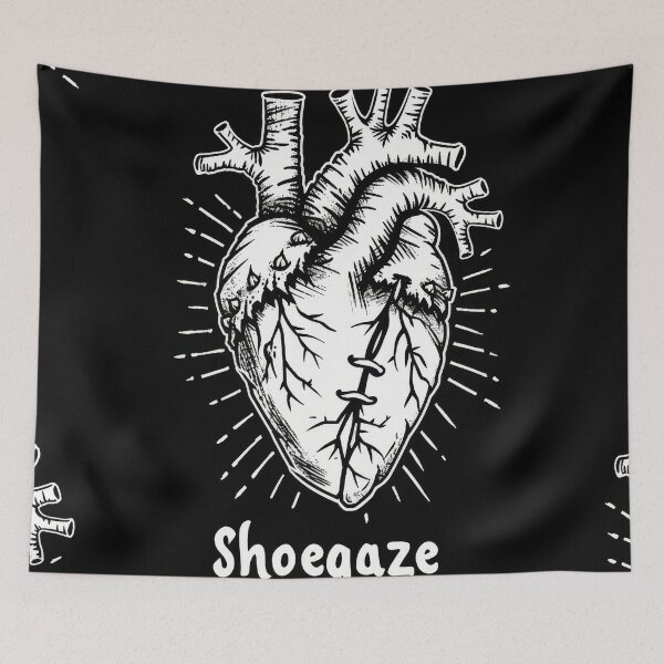 Item preview, Shoegaze Love: Gothic Heart Stitched with Chains designed and sold by Piotrek0001.