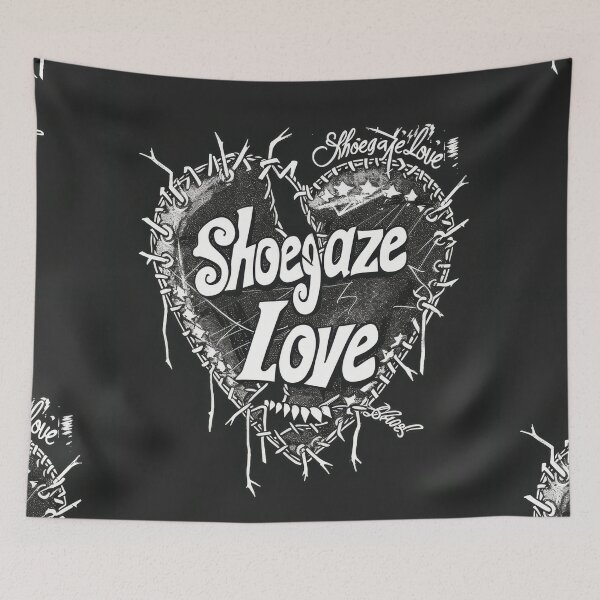 Item preview, Shoegaze Love: Gothic Heart Stitched with Chains designed and sold by Piotrek0001.