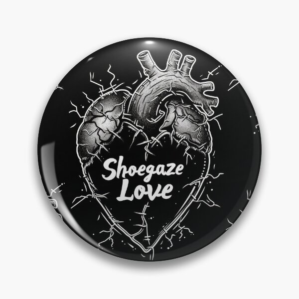 Item preview, Shoegaze Love: Gothic Heart Stitched with Chains designed and sold by Piotrek0001.