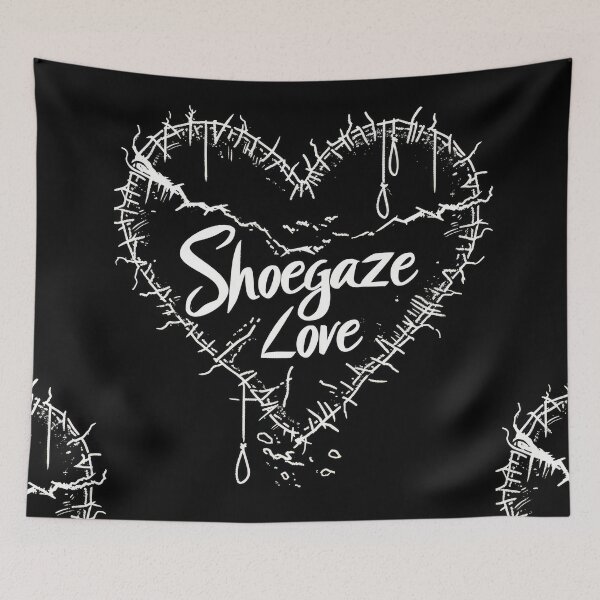Item preview, Shoegaze Love: Gothic Heart Stitched with Chains designed and sold by Piotrek0001.