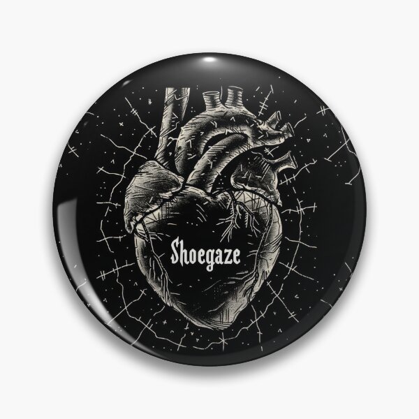 Item preview, Shoegaze Love: Gothic Heart Stitched with Chains designed and sold by Piotrek0001.