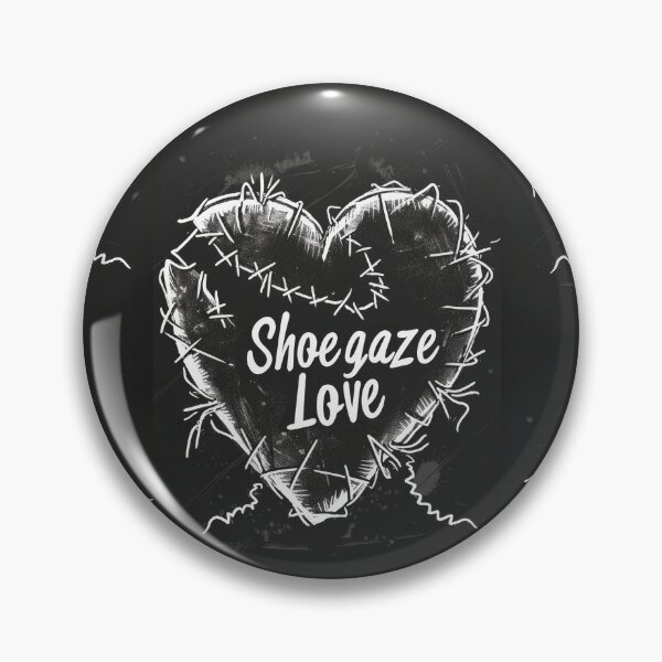 Item preview, Shoegaze Love: Gothic Heart Stitched with Chains designed and sold by Piotrek0001.