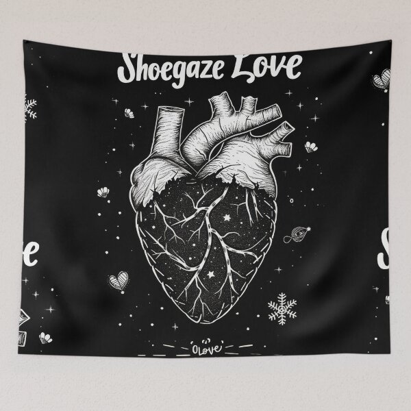 Item preview, Shoegaze Love: Gothic Heart Stitched with Chains designed and sold by Piotrek0001.