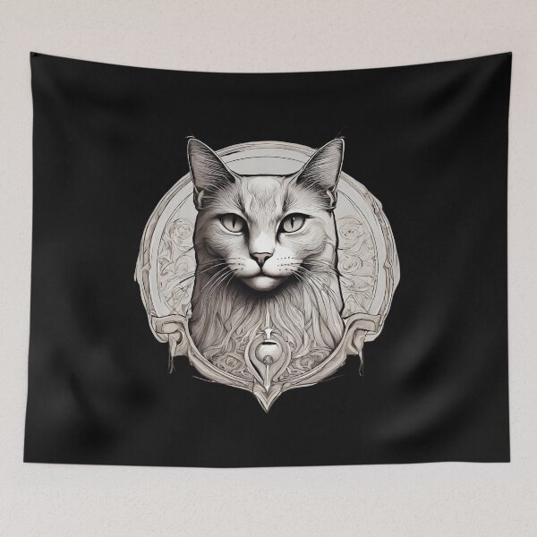 Item preview, symbolism cat art pt5 designed and sold by cloudzer0000.