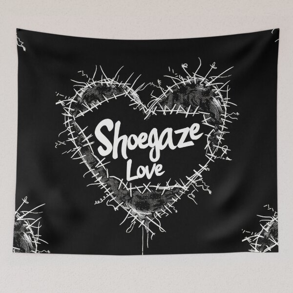Item preview, Shoegaze Love: Gothic Heart Stitched with Chains designed and sold by Piotrek0001.